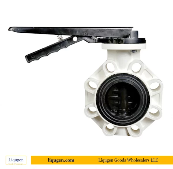 Butterfly Valve with Metal Lever