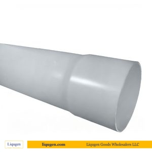 Soil And Waste Discharge Pipes ,Grey, Single Solvent Socket , 6m