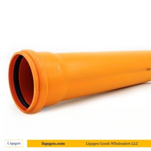 Soil And Waste Discharge Pipes ,Orange, Single Solvent Socket ,Push Fit , 6m