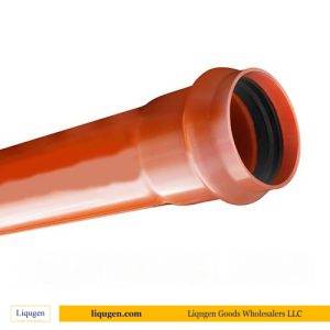 Water Supply Pipe ,Push Fit ,Orange, Single Solvent Socket ,6m