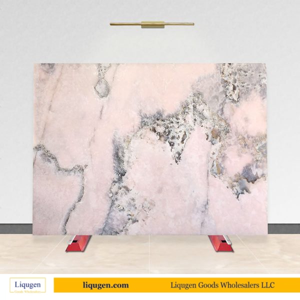 Afghan Pink Onyx Stone Slab