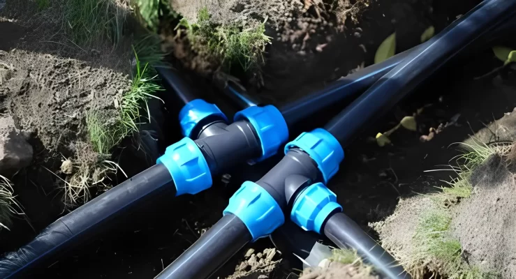 Easy installision of HDPE Pipes